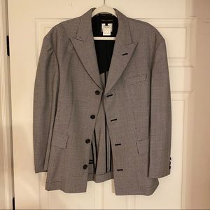 Comme Des Garçons houndstooth blazer